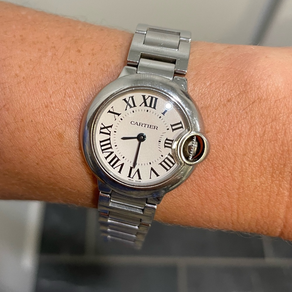 Ballon Bleu Cartier watch 28mm, quartz